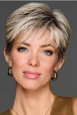 Jaw Dropper Wig by Eva Gabor | Heat Resistant, Lace Front -GF19-23SS | Shaded Biscuit 
