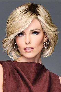 Large Trend Alert wig by Eva Gabor | Heat Resistant, Lace Front, Monofilament Part