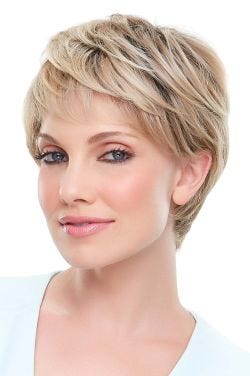 Anne by Jon Renau Wigs - Lace Front, Hand Tied. Monofilament Wig | 12FS8 - Shaded Praline | 12FS8 | Shaded Praline | 12FS8 | Warm Shaded Praline
