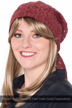 FACTORY SECONDS: Cardani Lace Easy to Tie (E-T-T) Scarf Cap 