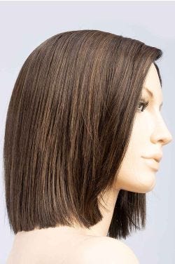 Lia II Wig by Ellen Wille | Lace Front, Monofilament Part, Heat Resistant-Coffee Brown Rooted