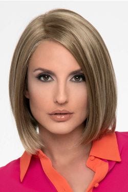 London by Envy Wigs - Lace Front, Monofilament Part Wig-Envy - Ginger Cream