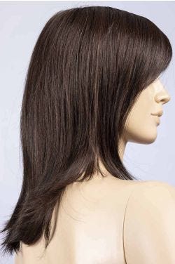 Luna Wig by Ellen Wille | Heat Resistant, Lace Front, Monofilament Crown-Dark Chocolate Mix 