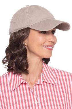 Margot Baseball Cap with Hair by Cardani | Heat Friendly Wavy Hair Hat