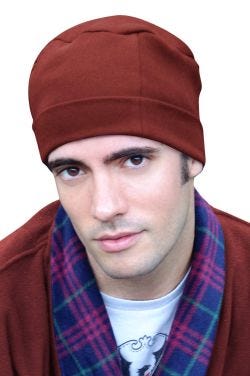 men's night cap - 100% cotton sleep cap for men