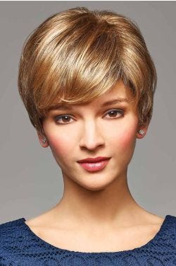 Annette by Henry Margu Wigs | 24H18 - LIGHT ASH BROWN / GOLD BLONDE HIGHLIGHTS