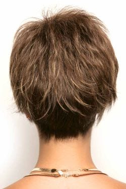 Billie by Noriko Wigs-Marble Brown-R