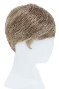 Petite Nova by Cardani Wigs | Textured Pixie Wig with Bangs-17H | Sandy Blonde