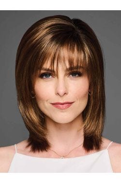Premium Luxury Wig by Eva Gabor | Lace Front, Monofilament-GL8-29SS| Hazelnut Shaded