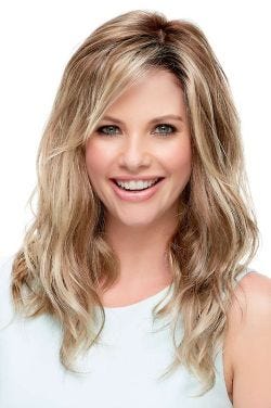Rachel by Jon Renau Wigs - Lace Front, Monofilament, Hand Tied Wig | 12FS8 - Shaded Praline | 12FS8 | Shaded Praline | 12FS8 | Warm Shaded Praline