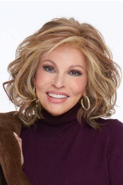 Editor's Pick Elite Wig by Raquel Welch | Heat Resistant, Hand Tied, Lace Front, Monofilament | RL29/25 | Golden Russet