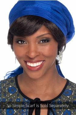Cardani Short Halo - Hairpiece for Hats | Hats with Hair