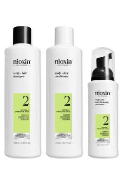 Nioxin 2 hair system including shampoo, conditioner and treatment Nioxin 2 hair system including shampoo, conditioner and treatment