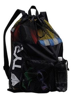 TYR Big Mesh Drawstring Swim Bag - Backpack