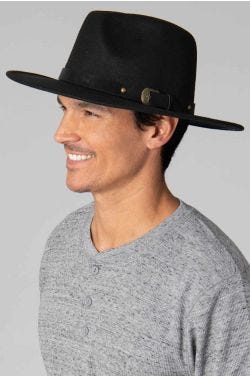 Walker Western Felt Fedora Hat | Stylish Fedora Hats for Men