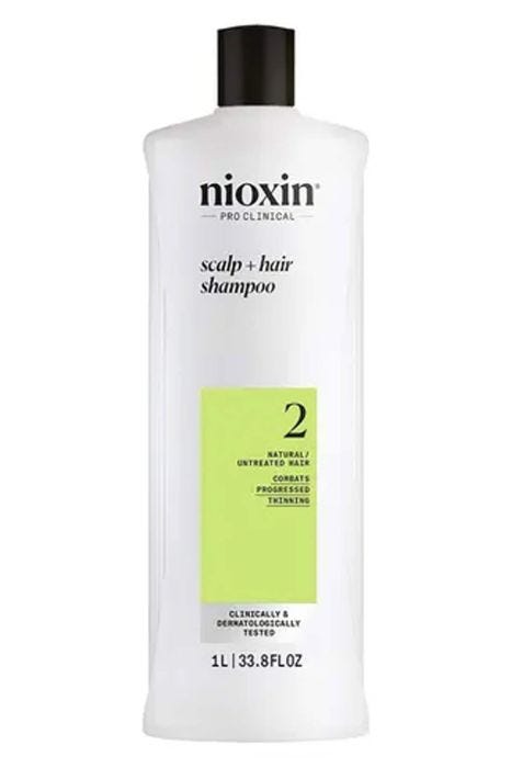 Nioxin Scalp + Hair Thickening System 2 Shampoo by Nioxin | Scalp-focused Thickening Shampoo, Fuller Look, Daily Cleanse