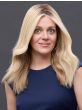 Top Form Lace 14 Inch Human Hair Topper by Jon Renau | Remy Human Hair, Lace Front, Mono