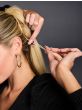 27 Inch Straight Cinched Ponytail by Hairdo | Heat Friendly Ponytail Wrap