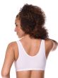 Frances Post‑Surgical Pocketed Bra by Amoena | Wire‑Free, Front Closure