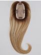 EasiPart 12 Inch French Human Hair Topper by Jon Renau | Remy Human Hair, Monofilament