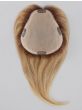 12 Inch easiPart French XL Human Hair Topper by Jon Renau | Remy Human Hair, Monofilament