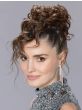 Ice Hair Wrap by Ellen Wille | Human Hair Scrunchie Hair Piece