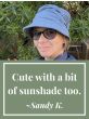 Lauren Visor Hat | Cardani 100% Cotton Hat with Bamboo Lining | UPF 50+ Sun Protection