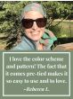 So Simple Scarf | Pre Tied Scarf in Hand Stamped Cotton Woodblock Prints