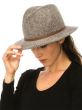 Katie Fedora Hat | Chenille Fedora Hat for Women