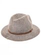 Katie Fedora Hat | Chenille Fedora Hat for Women