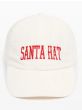 Santa Hat Embroidered Baseball Cap | Embroidered Baseball Cap for Women