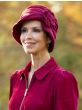 Textured Abbey Cloche Hat by Cardani | Fleece Lined Fall & Winter Hat