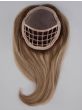 Top Blend 12 Inch Human Hair Topper by Jon Renau | Remy Human Hair, Lace Front, Monofilament 