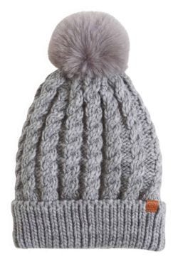 Braided Knit Beanie with Sherpa Lining | Winter Beanie for Women Braided Knit Beanie with Sherpa Lining | Winter Beanie for Women