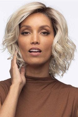 Brighton Wig by Estetica | Heat Resistant, Lace Front, Monofilament -SUNLITBLONDE