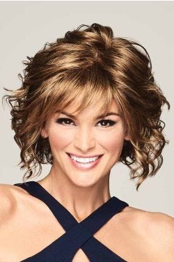 Fresh Chic by Eva Gabor Wigs - Lace Front, Monofilament Part Wigs | GL14-16 Honey Toast | GL14-16 | Honey Toast