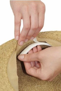 Hat Sizer: Reduces Hat Sizes to Fit