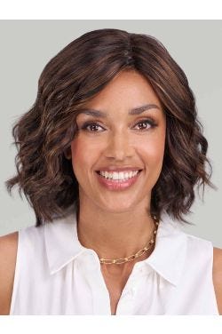 January Hand Tied by Jon Renau Wigs - Hand Tied, Lace Front, Monofilament Wigs-FS4/33/30A - Midnight Cocoa HH