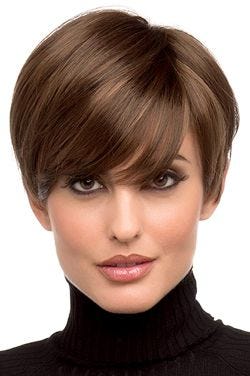 Kris by Envy Wigs - Monofilament Part Wig | Medium Brown