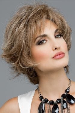 Kylie by Envy Wigs - Monofilament, Hand Tied, Human Hair, Synthetic Blend Wig | Envy - Almond Breeze