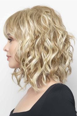 Breezy Wavez by Rene of Paris Wigs - Heat Friendly Synthetic Wig -Creamy Toffee