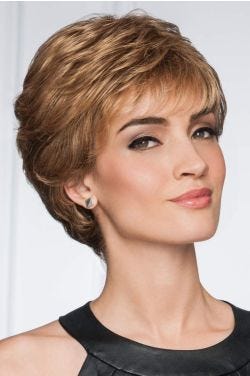 Upper Cut by Eva Gabor Wigs- Monofilament | GL14-16 Honey Toast | GL14-16 | Honey Toast