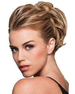 The Style-a-Do-Mini-Do Hair Wrap by Hairdo | Scrunchie Hair Piece | Bun Hair