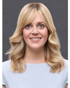 EasiPart XL 12 Inch Human Hair Topper by Jon Renau | Remy Human Hair, Monofilament