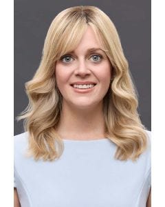 EasiPart XL 12 Inch Human Hair Topper by Jon Renau | Remy Human Hair, Monofilament