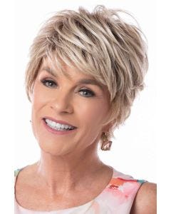 Heavily layered shag style wig