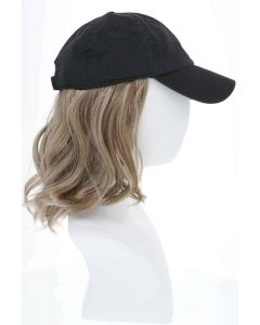 Baseball Cap with Hair | Cardani Beach Waves Baseball Hat with Hair