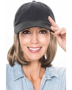Baseball Cap with Hair | Cardani Iconic Bob Baseball Hat with Hair