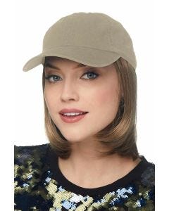 Baseball Cap with Hair | Cardani Iconic Bob Baseball Hat with Hair