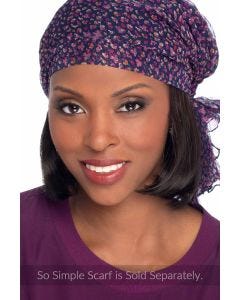 Halo Hair | Cardani Classic Bob Halo Hairpiece for Hats | Hats with Hair